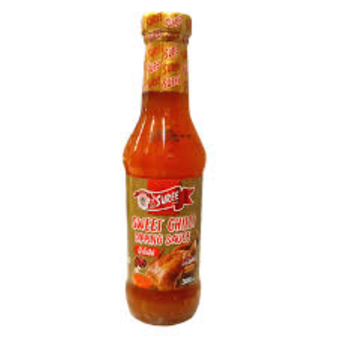 SUREE SWEET CHILLI SAUCE WD PINEAPPLE 295ML